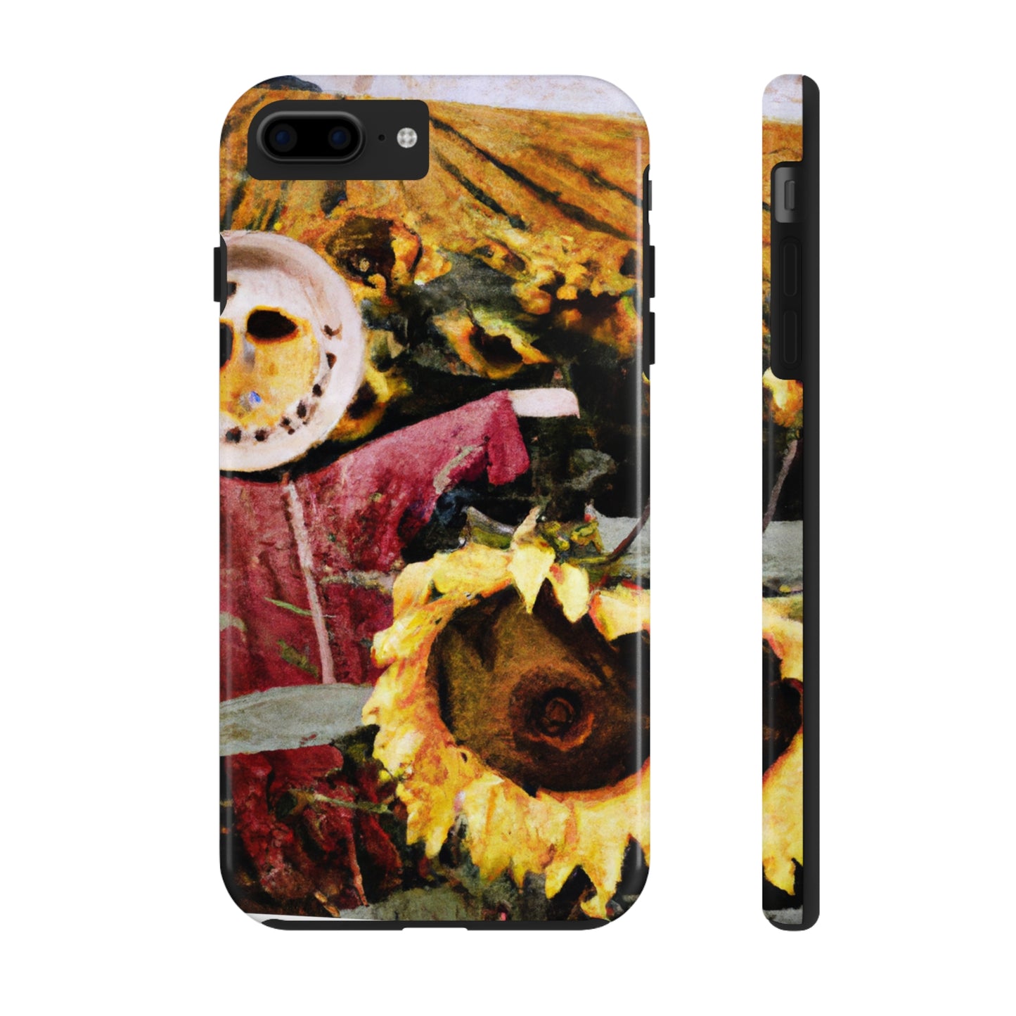 "Centinela solitaria del campo de girasoles" - Las fundas para teléfonos Alien Tough