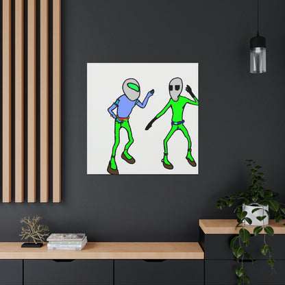 "Inter-Galactic Groovin'!" - The Alien Canva