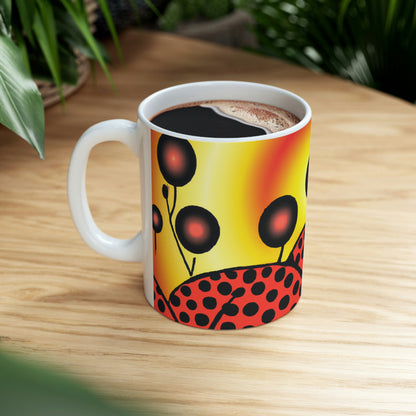 "A New Dawn's Glow" - The Alien Ceramic Mug 11 oz