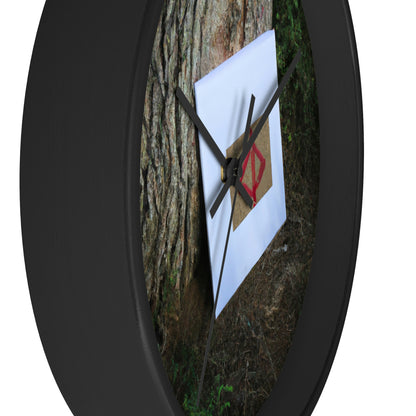 "The Secret Art of the Tree" - The Alien Wall Clock