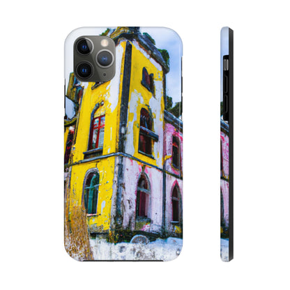 "Schloss aus Schnee und Schatten" - Die Alien Tough Phone Cases