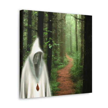 The Mysterious Forest Guide - The Alien Canva