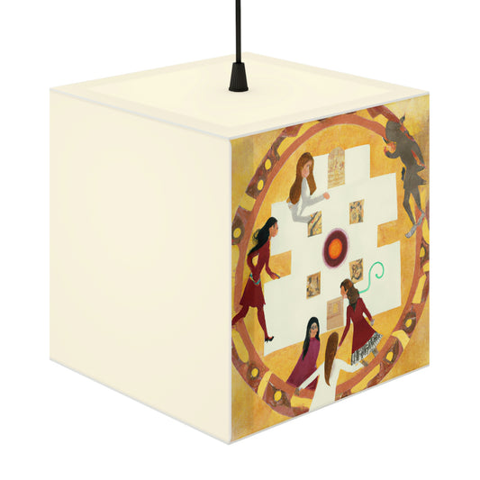 The Castle Caper: A Battle of Wits and Adventure - Die Alien Light Cube Lampe