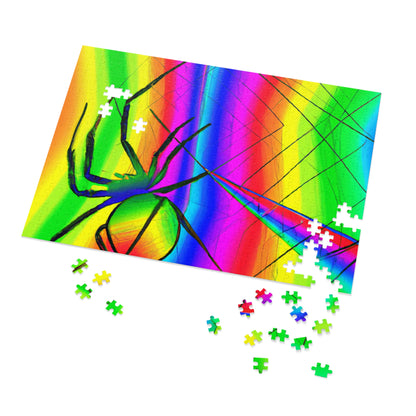 "A Spinnerette's Prismatic Web" - The Alien Jigsaw Puzzle