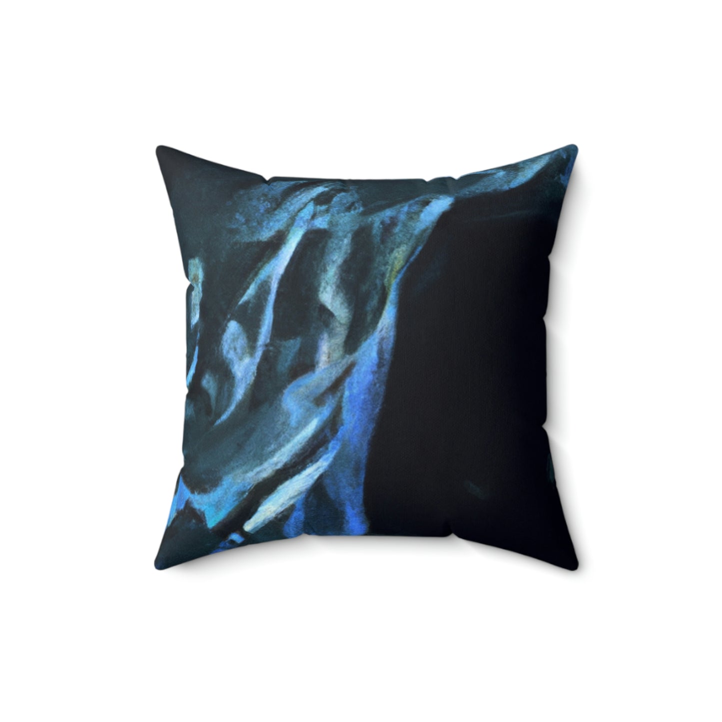 "Escape from the Icy Depths" - The Alien Square Pillow