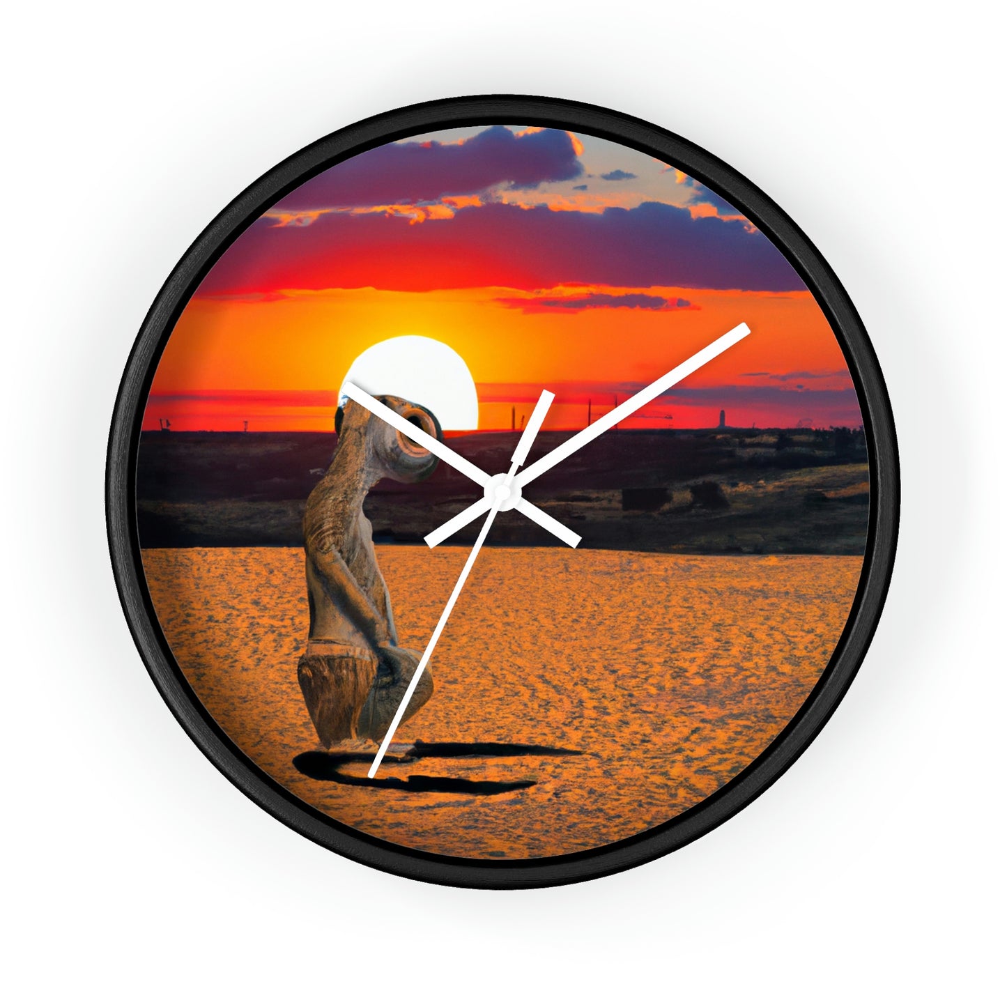 "Adiós al horizonte" - El reloj de pared alienígena