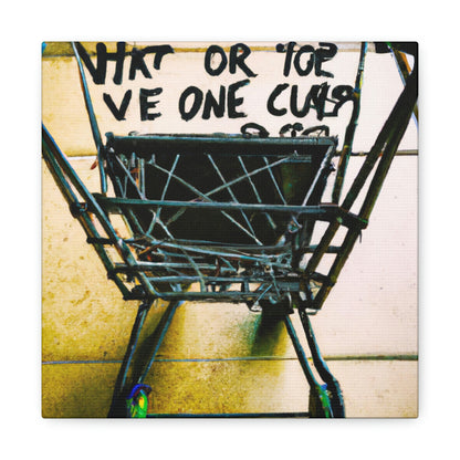 "The Shopping Cart of Hope" - The Alien Canva