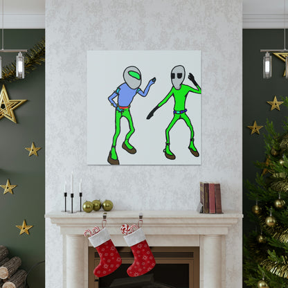 "Inter-Galactic Groovin'!" - The Alien Canva