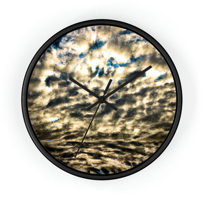 "Un reflejo de Celestial Mirage". - El reloj de pared alienígena