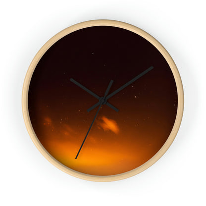 "Heavenly Blaze" - Die Alien-Wanduhr