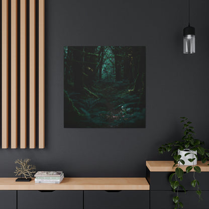 "The Mysteries of the Enchanted Forest" - The Alien Canva