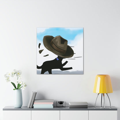 "The Hat Hunter" - Die Alien-Canva