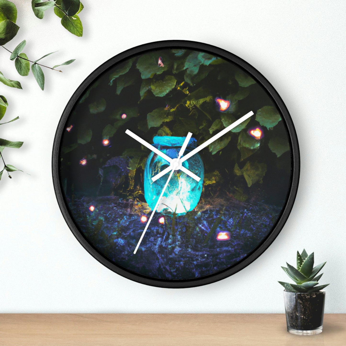 "Luminescence of Forgotten Dreams" - The Alien Wall Clock