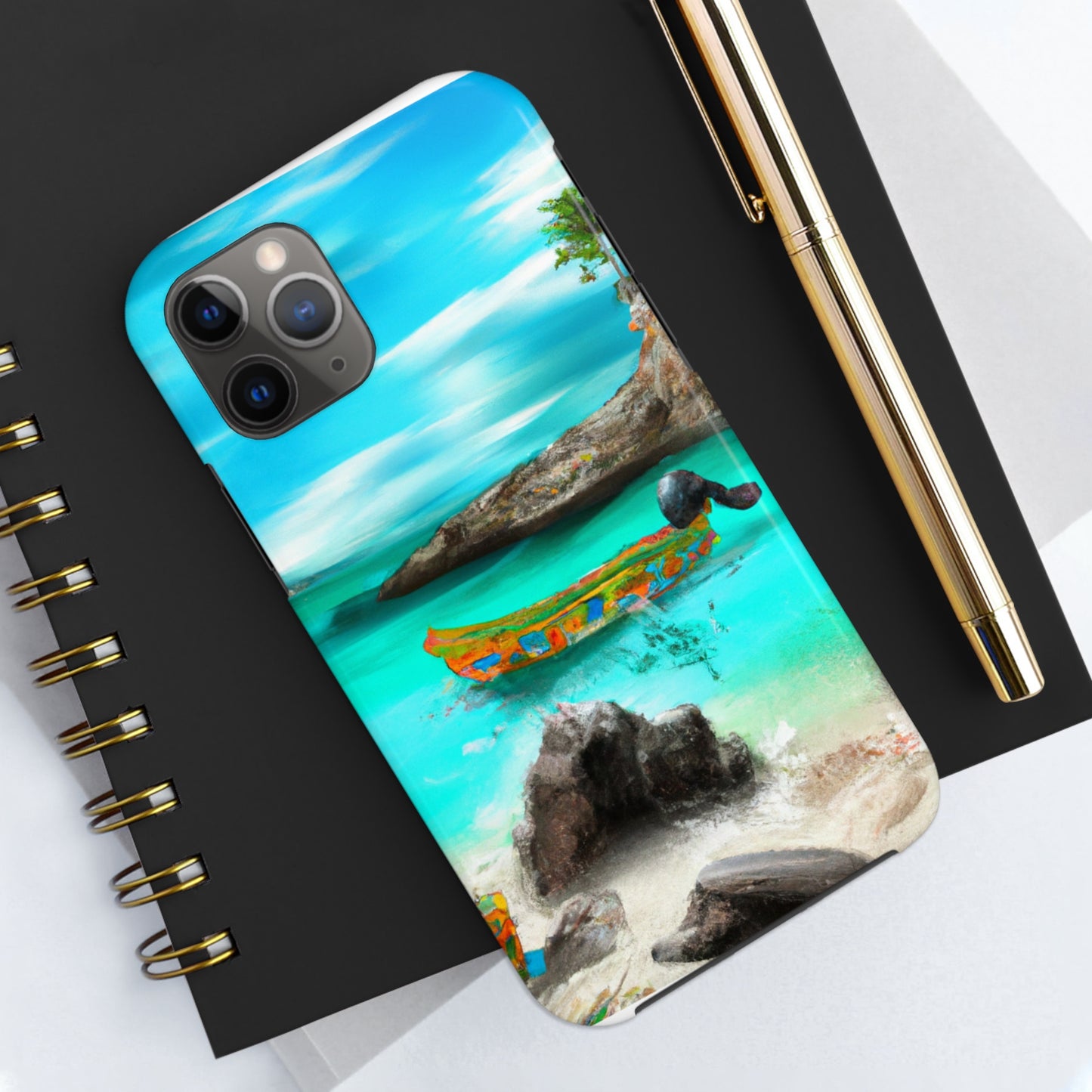 „Karibisches Fest am Strand – Eine digitale Erkundung der mexikanischen Kultur“ – The Alien Tough Phone Cases