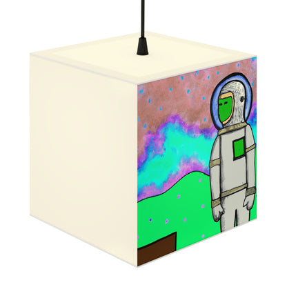 "Alone in the Alien Sky" - The Alien Light Cube Lamp