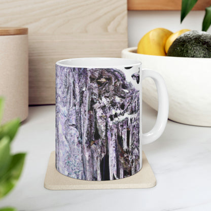 "Frost-Tipped Falls of Glistening Grief" - The Alien Ceramic Mug 11 oz