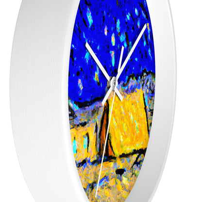 "Enchanted Sands of the Night Sky" - The Alien Wall Clock