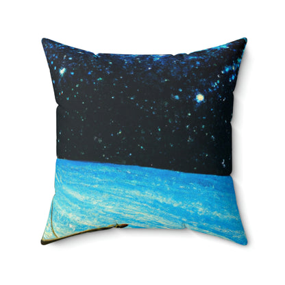 "A Voyage of Starlight". - The Alien Square Pillow