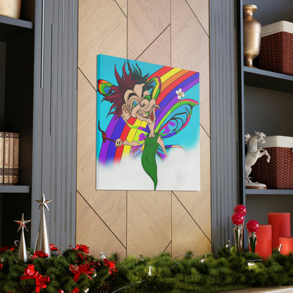 Rainbow Mischief Fairy - The Alien Canva