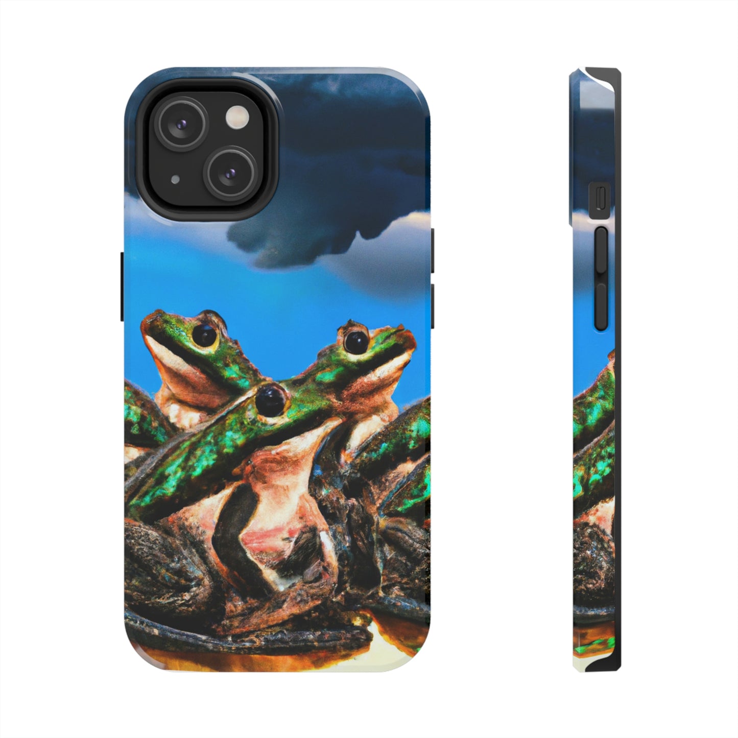 "Ein Froschchor im Gewitter" - Die Alien Tough Phone Cases