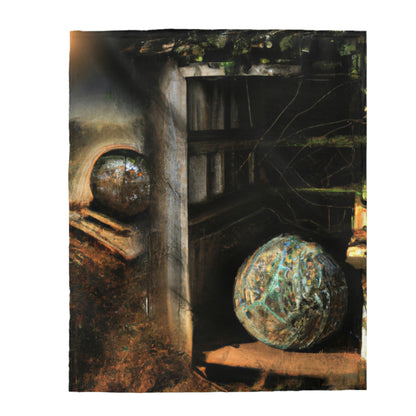 The Doghouse of Mystery. - The Alien Velveteen Plush Blanket