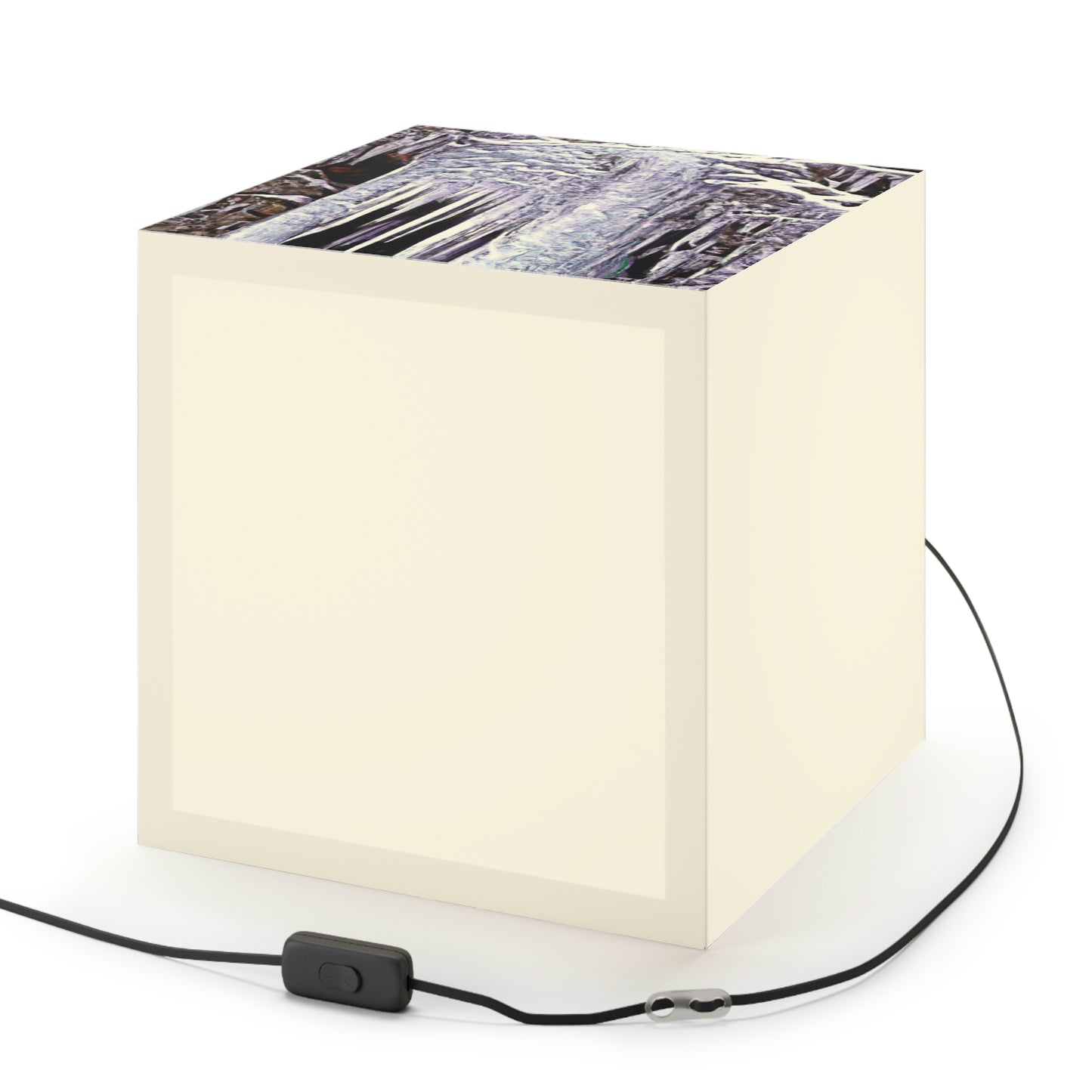 "Frost-Tipped Falls of Glistening Grief" - The Alien Light Cube Lamp