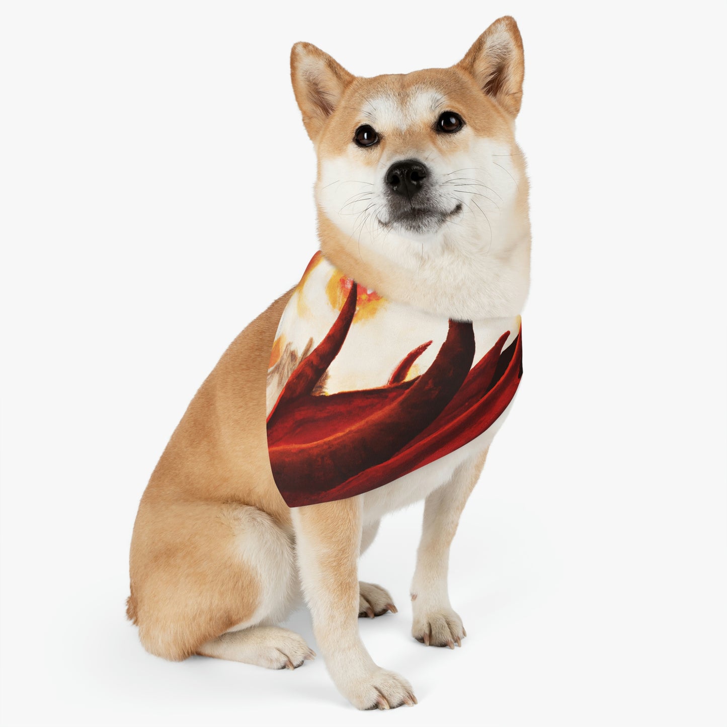 The Crimson Scourge of the Kingdom - The Alien Pet Bandana Collar