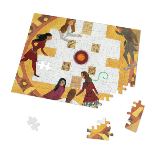 The Castle Caper: A Battle of Wits and Adventure - The Alien Jigsaw Puzzle