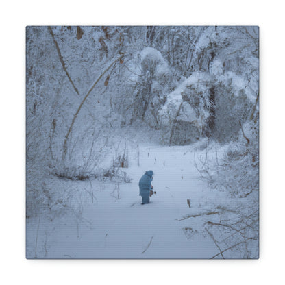 A Child in the Snow. - The Alien Canva