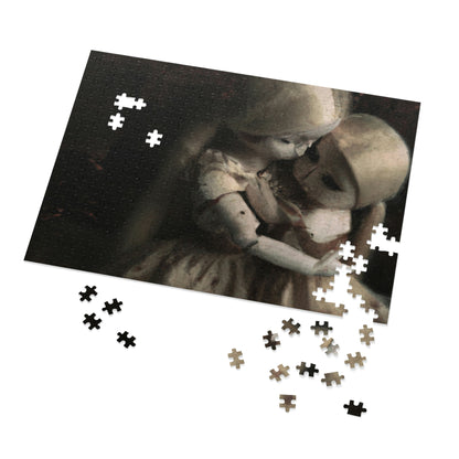 "A Melancholy Tango of Two Dolls" - The Alien Jigsaw Puzzle