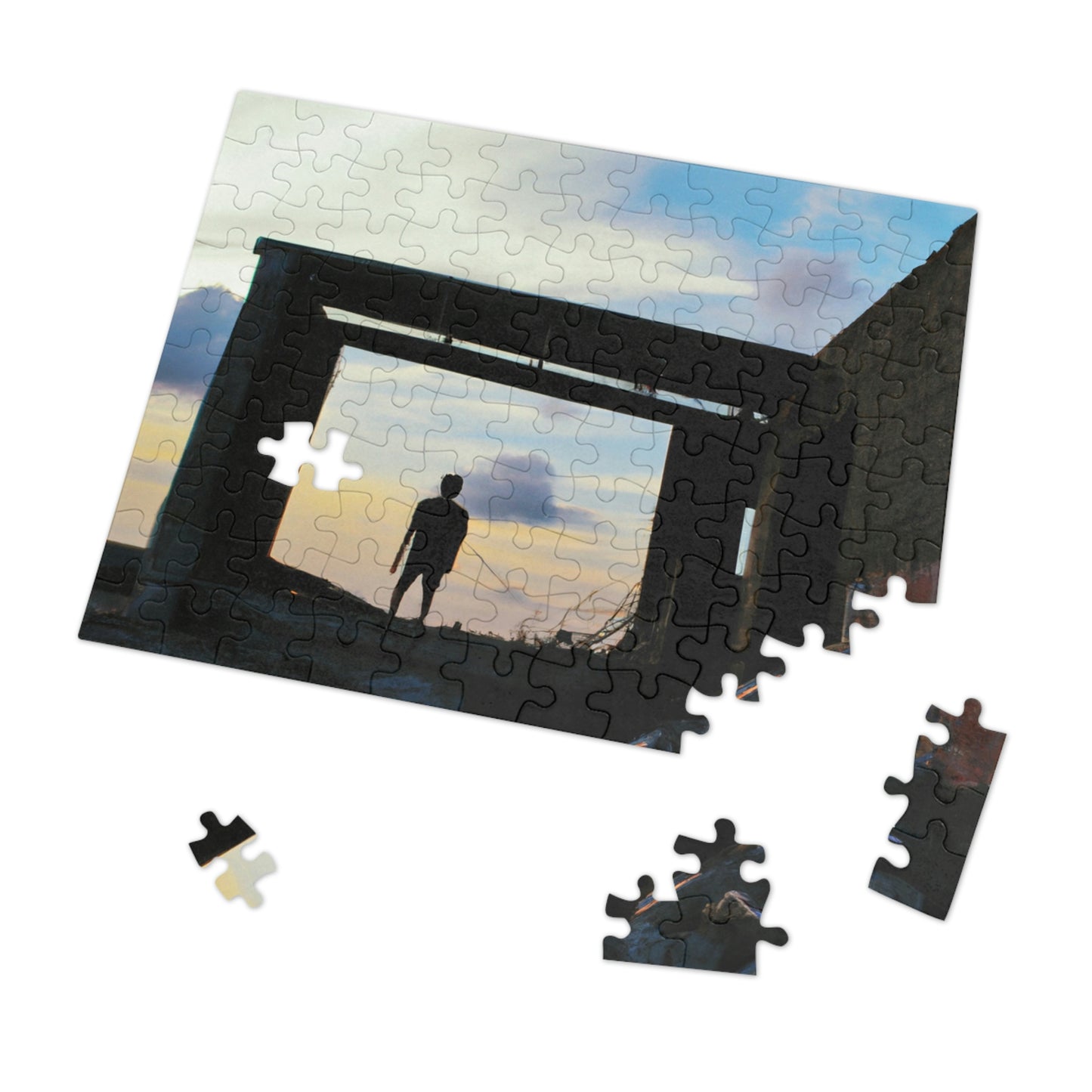 "Forgotten City: Stranded in the Ruins" - The Alien Jigsaw Puzzle