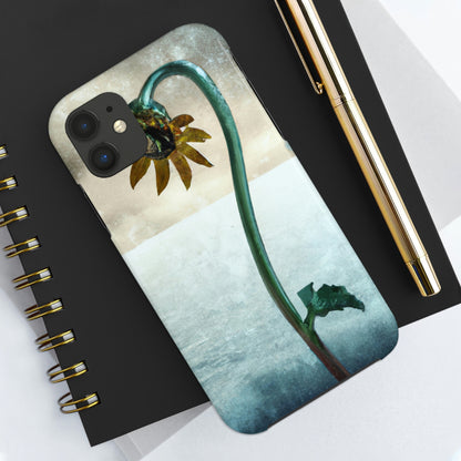 "Fighting the Frost: A Flower's Story" - Die Alien Tough Phone Cases