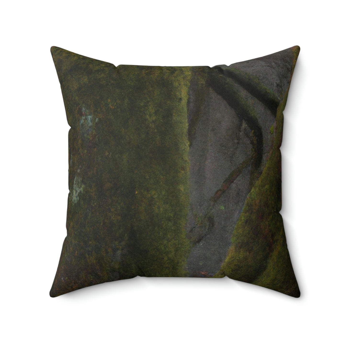 "The Mystical Mossy Oak" - The Alien Square Pillow