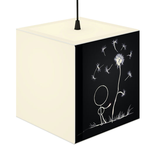 "A Dandelion Flicker in the Midnight Breeze" - The Alien Light Cube Lamp