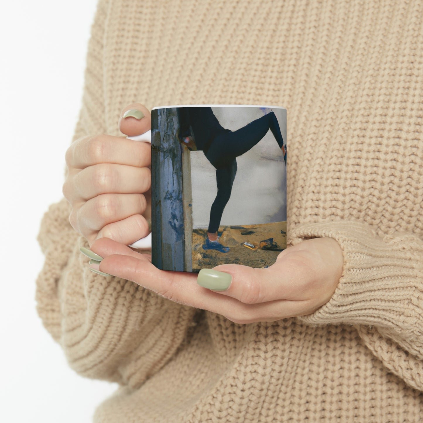 "A Journey Into Forgotten Relics" - The Alien Ceramic Mug 11 oz