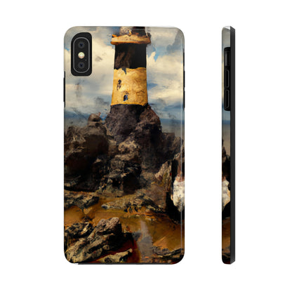 "Lonely Beacon on the Shore" - Las fundas para teléfonos Alien Tough