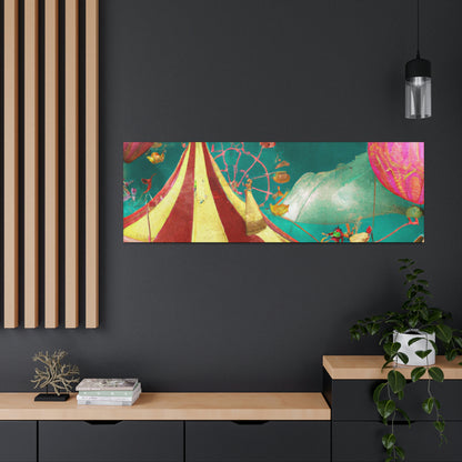 "The Fantastical Circus Journeys of the Magical Kingdom" - The Alien Canva