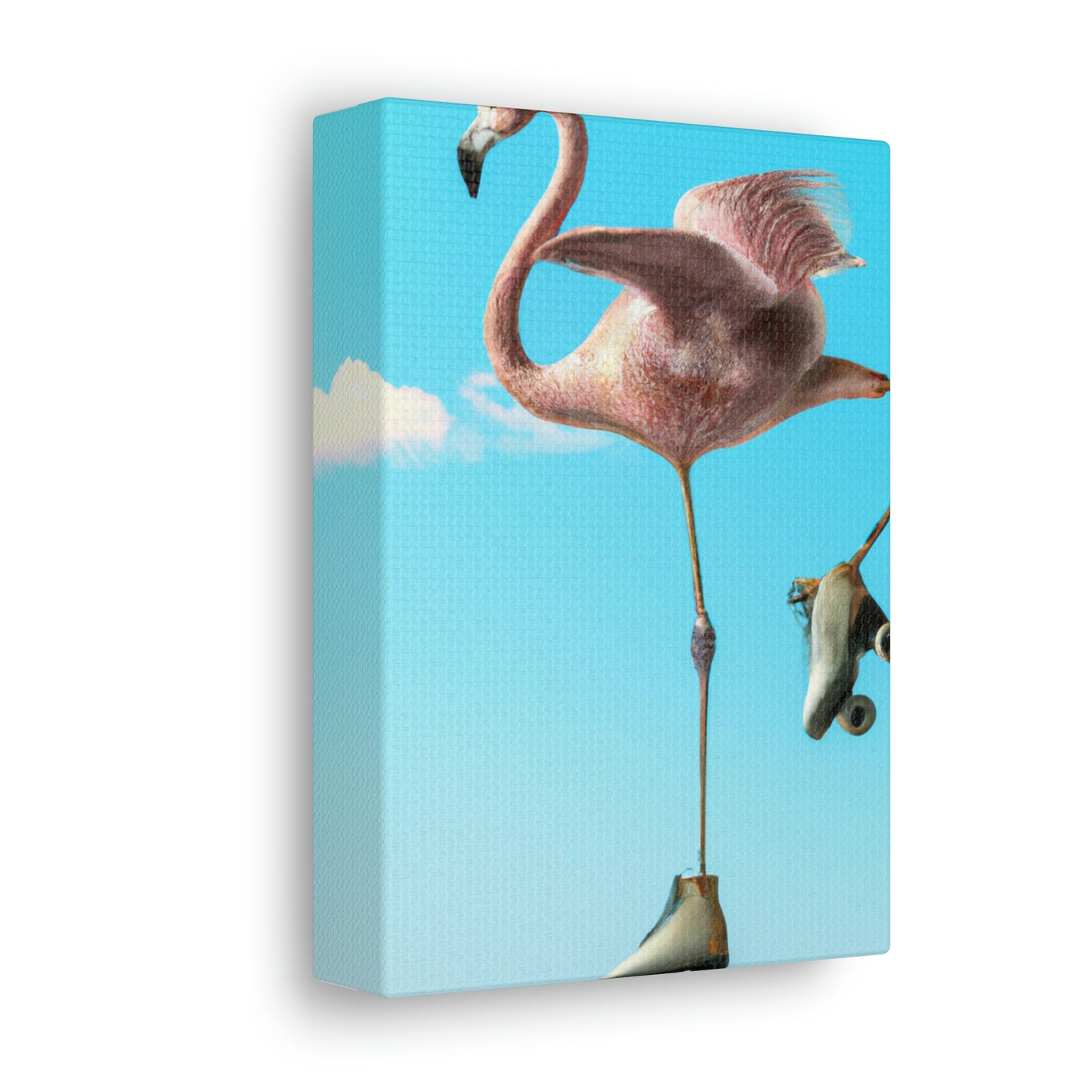 "Flamingo Skates!" - The Alien Canva