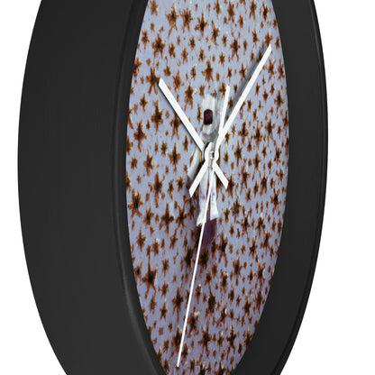 "A Small Adventurer Among Giant Stars" - The Alien Wall Clock