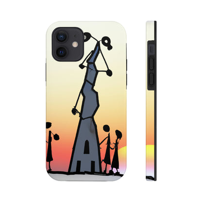 "Forgotten in the Sunset" - The Alien Tough Phone Cases