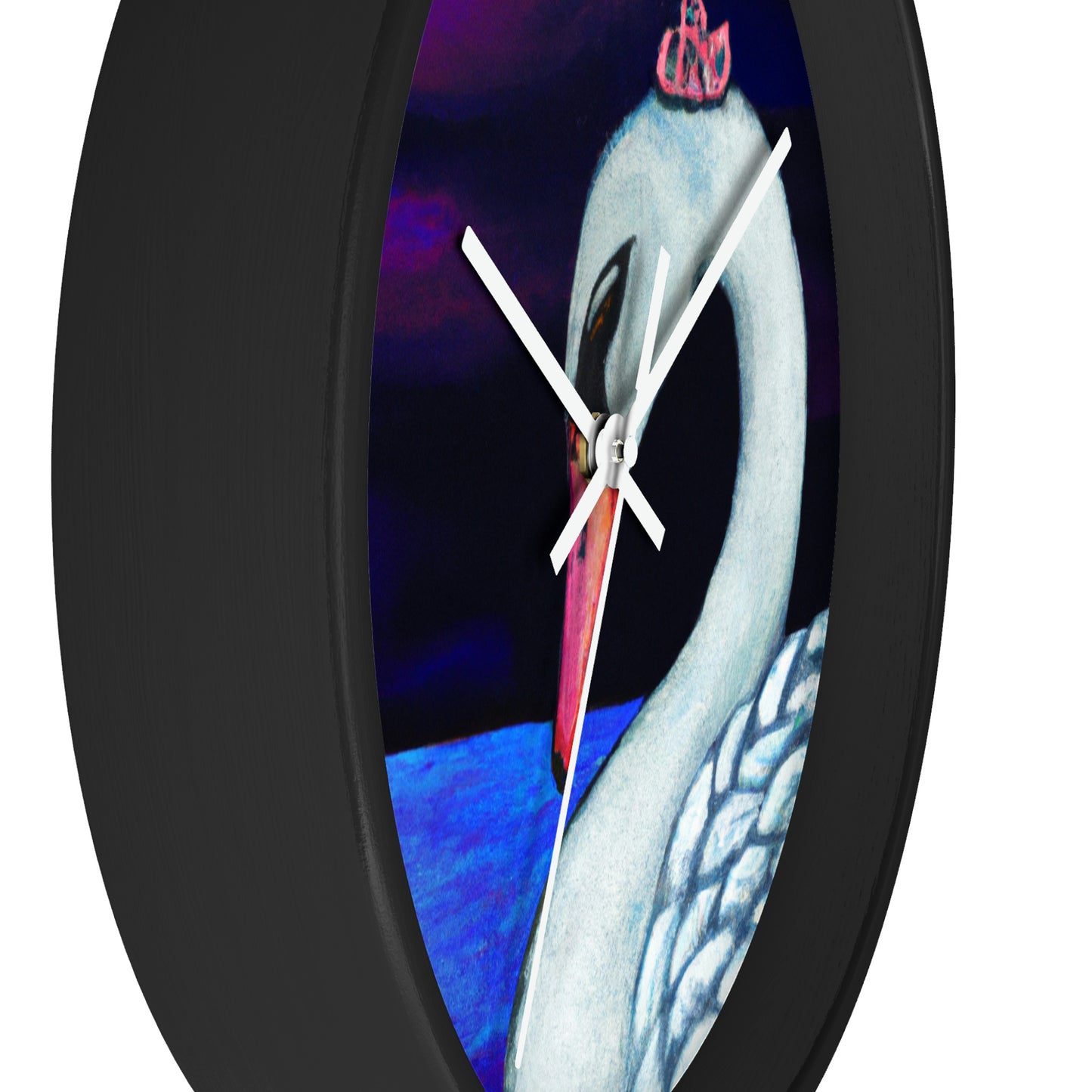 "El lamento de un cisne: los cielos viudos" - El reloj de pared alienígena