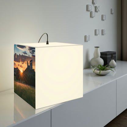 "Enchanted Evening at an Abandoned Castle" - The Alien Light Cube Lamp