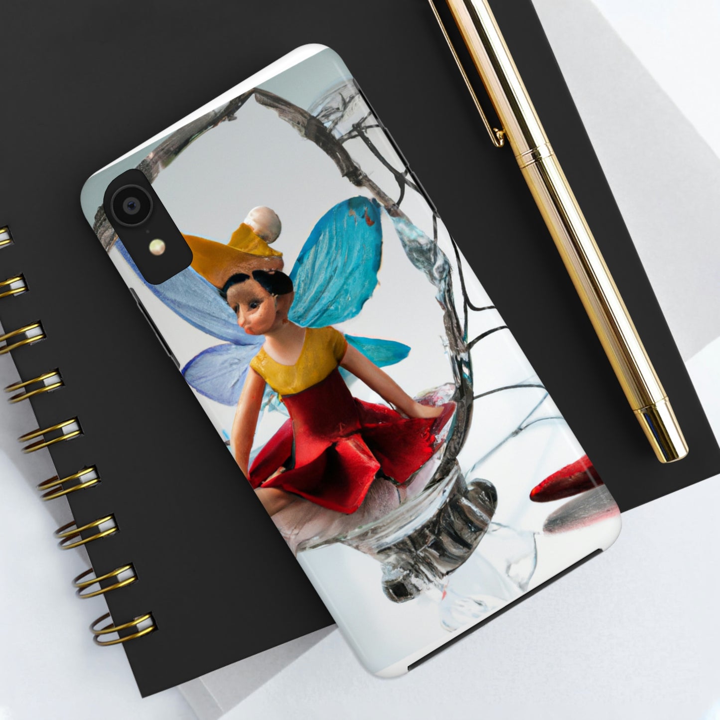 "Cursed Memories: The Broken Fairy's Plight" - The Alien Tough Phone Cases