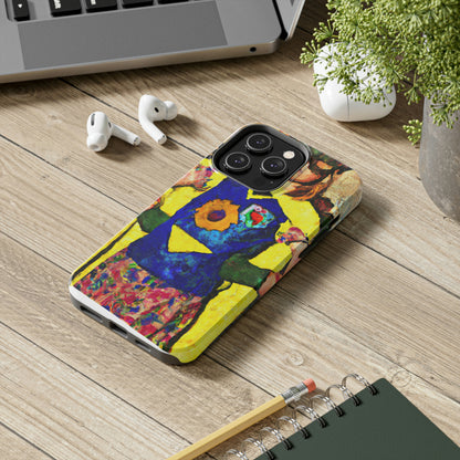 "Heroic Arise: Der Aufstieg eines tapferen jungen Mädchens" - Die Alien Tough Phone Cases