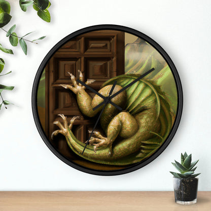 Guardian of the Hidden Door: The Slumbering Dragon - Die Alien-Wanduhr