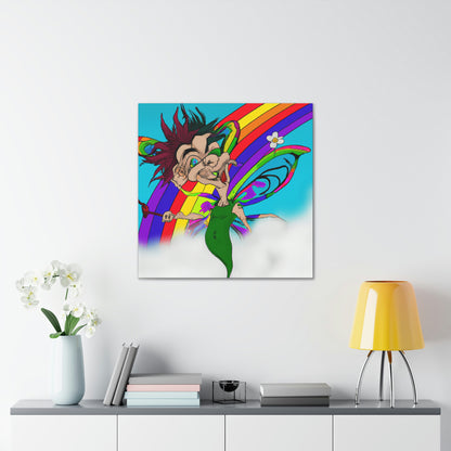 Rainbow Mischief Fairy - The Alien Canva