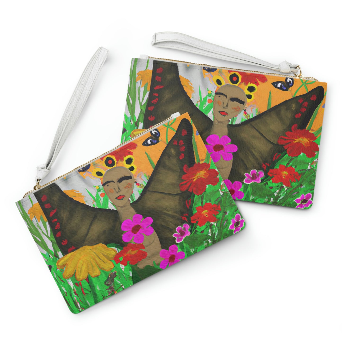 "Schmetterlingsballett in der Wildblumenwiese" - Die Alien Clutch Bag