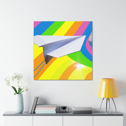 "Un vuelo de color" - The Alien Canva