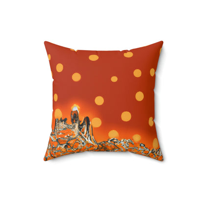 "Lost in the Sands of Time" - The Alien Square Pillow