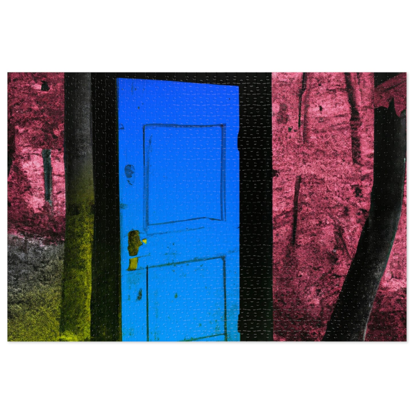 Die rätselhafte Tür des Waldes - Das Alien-Puzzle